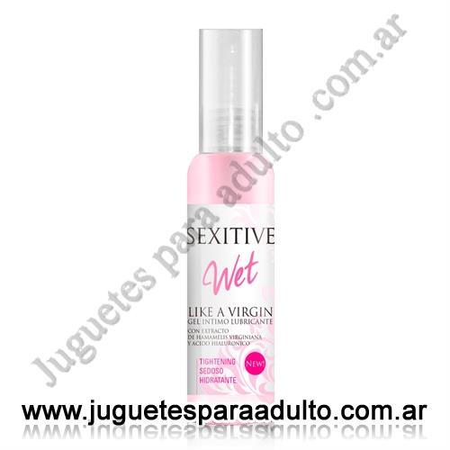 Aceites y lubricantes, Lubricantes sexitive, Gel Intimo Like a Virgin 75 ml